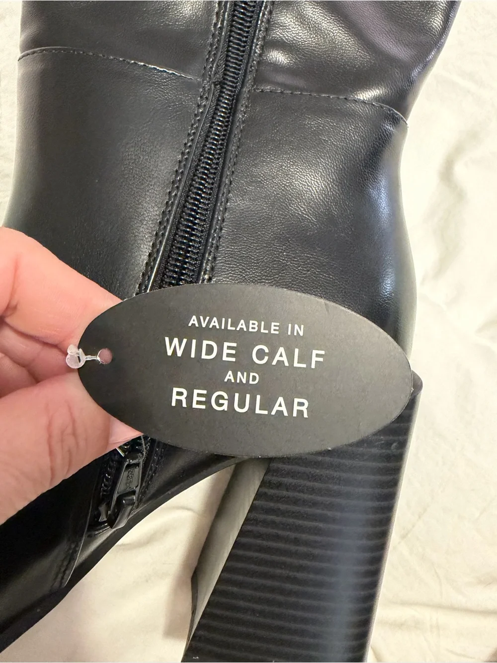 Steve Madden Black Over-the-Knee Pointed Toe Block Heel Boots
